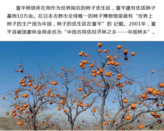 富平霜降柿饼网络营销